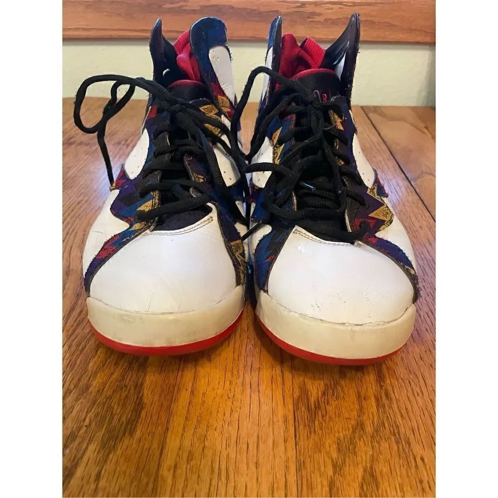 Jordan 7 Nothing But Net Shoes (9.5) - Picture 2 of 6